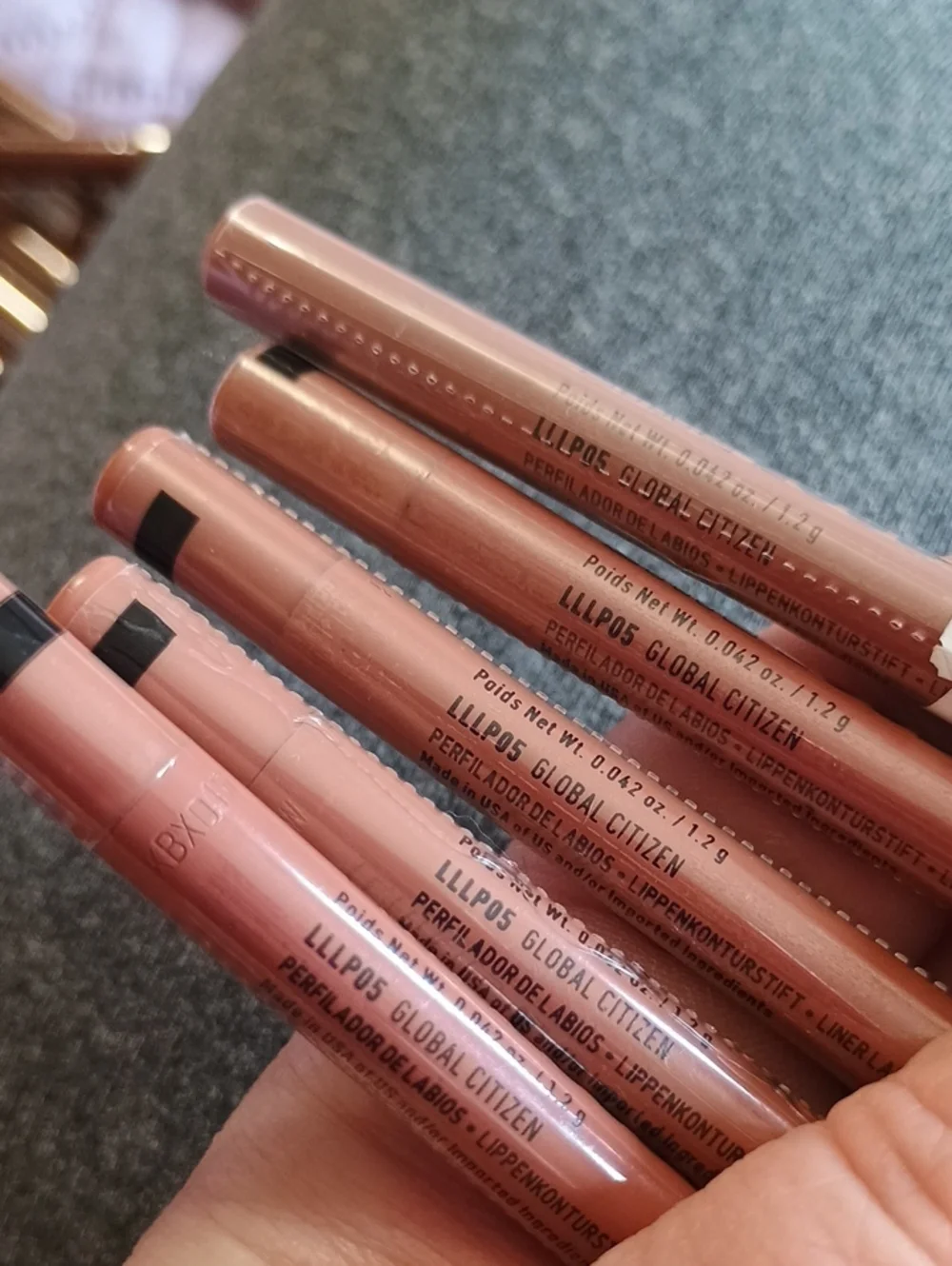 5 x NYX Line Loud Longwear Lip Liner, Global Citizen